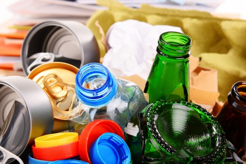 Variety of items removed during clearance